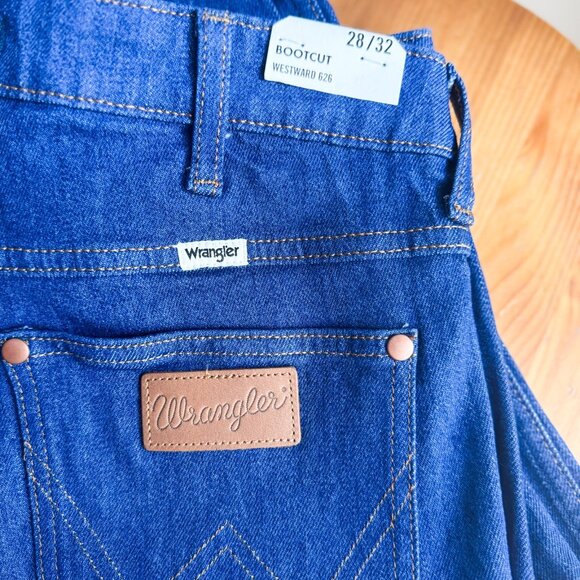 Wrangler Bootcut Westward 626 True Blue Jeans 28/32 - Picture 6 of 8